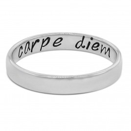 Carpe Diem seize the day ring