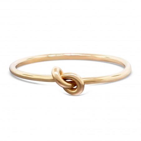 Gold forget-me-knot ring