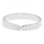 Sterling silver Mobius infinity ring