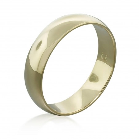 Solid Gold Classic Band Wedding Ring