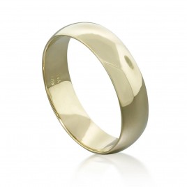 Solid Gold Classic Band Wedding Ring