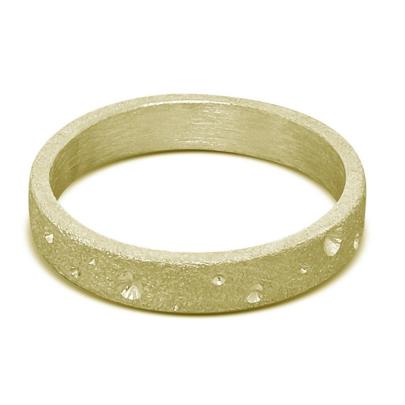Gold Stardust Promise Ring For Her
