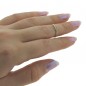Ultra thin and delicate stacking ring