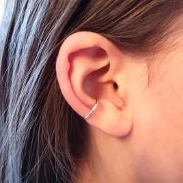 Sterling silver or gold-filled conch ear cuff