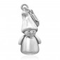 Sterling silver removable pixie charm