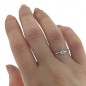 Stacking birthstone ring - 4mm