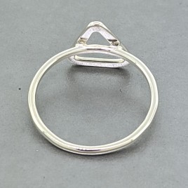 Sterling silver Triangle ring - Air Element