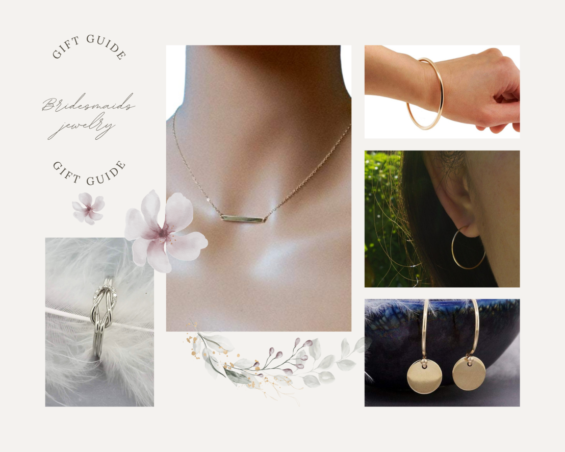 Jewelry Gift Guide for Bridesmaids