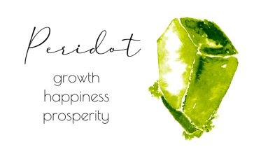 Peridot -  The First Birthstone of August